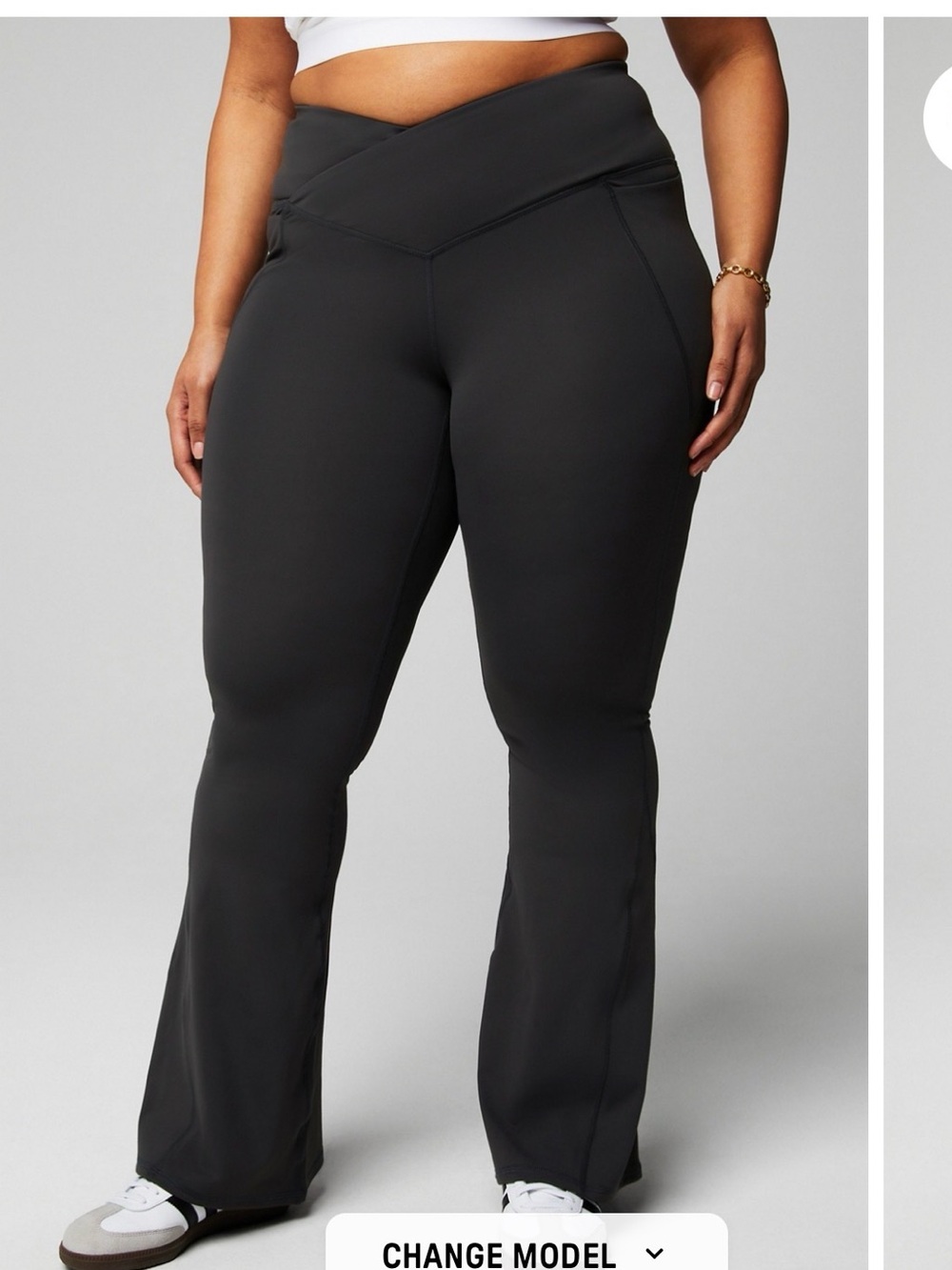 Oasis PureLuxe High-Waisted Crossover Flare